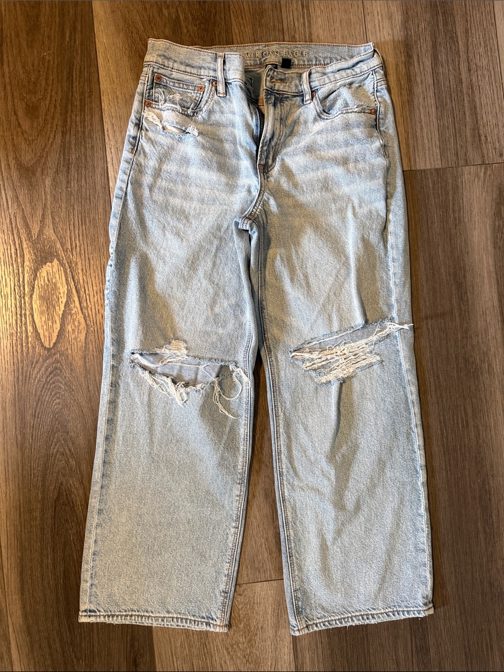 American Eagle Light Blue Denim Jeans - Picture 1 of 2